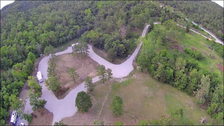 Arial View of RV1 and RV2