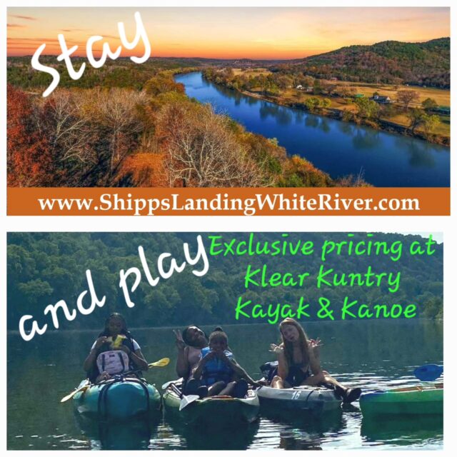 Shipps Landing guests enjoy special promotions and discounts on float trips and watercraft rentals.
www.ShippsLandingWhiteRiver.com